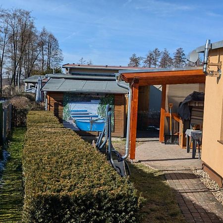 Spreewaldhaeuser Golinski Mit Kamin Am Neuendorfer See Alt Schadow Dış mekan fotoğraf