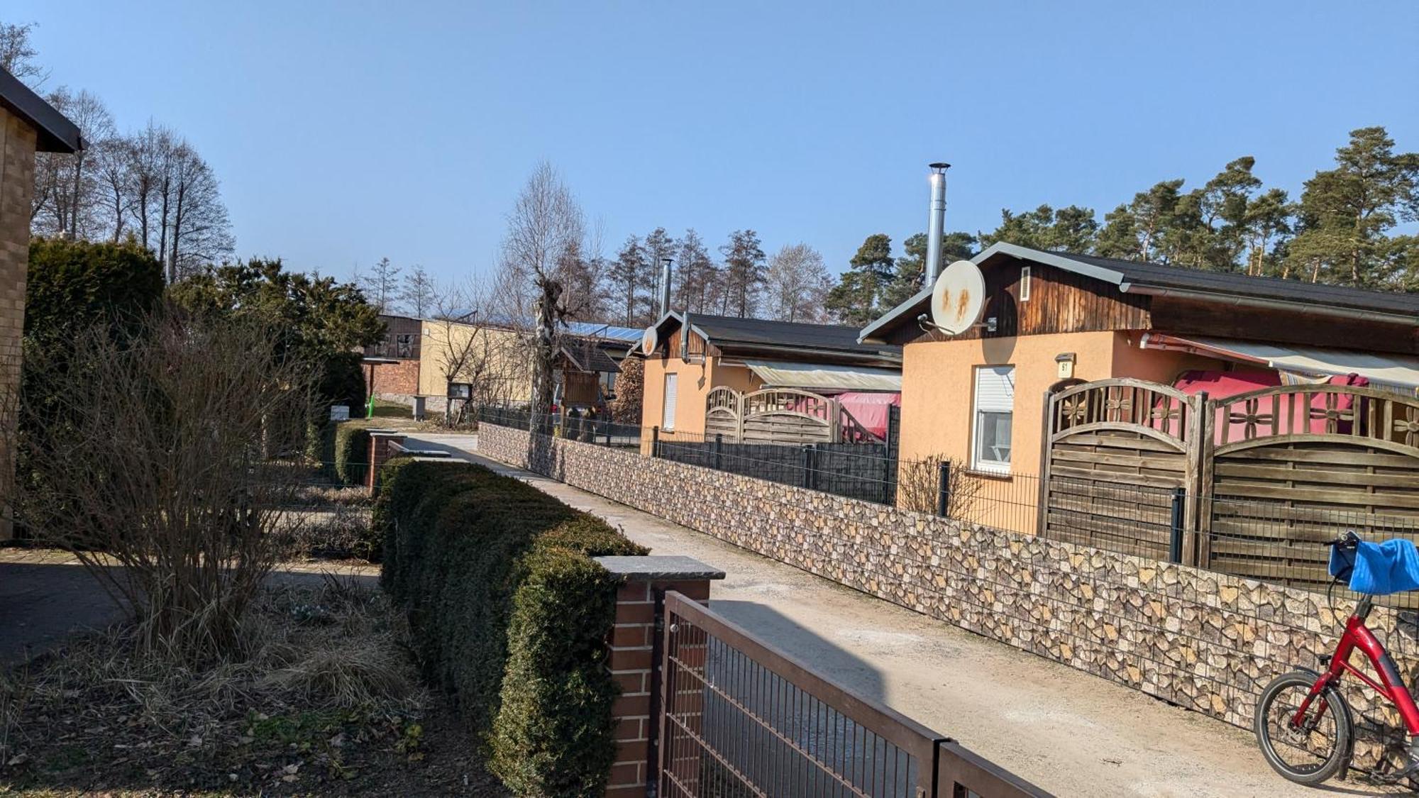 Spreewaldhaeuser Golinski Mit Kamin Am Neuendorfer See Alt Schadow Dış mekan fotoğraf