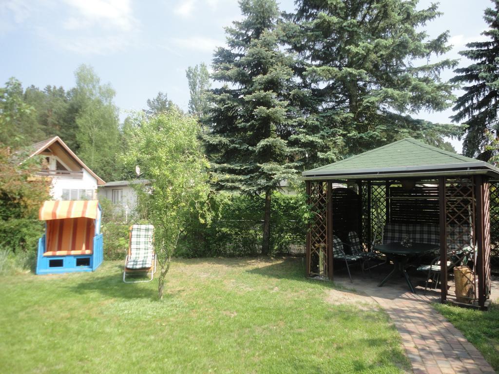 Spreewaldhaeuser Golinski Mit Kamin Am Neuendorfer See Alt Schadow Dış mekan fotoğraf