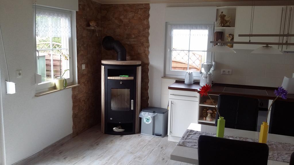 Spreewaldhaeuser Golinski Mit Kamin Am Neuendorfer See Alt Schadow Dış mekan fotoğraf