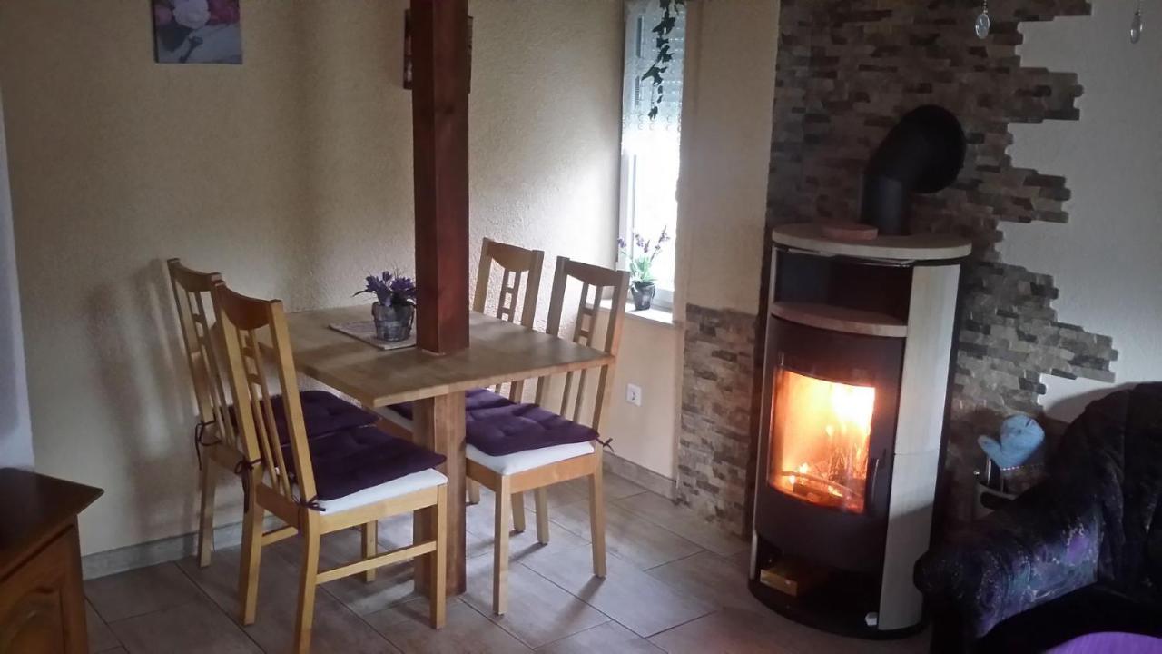 Spreewaldhaeuser Golinski Mit Kamin Am Neuendorfer See Alt Schadow Dış mekan fotoğraf